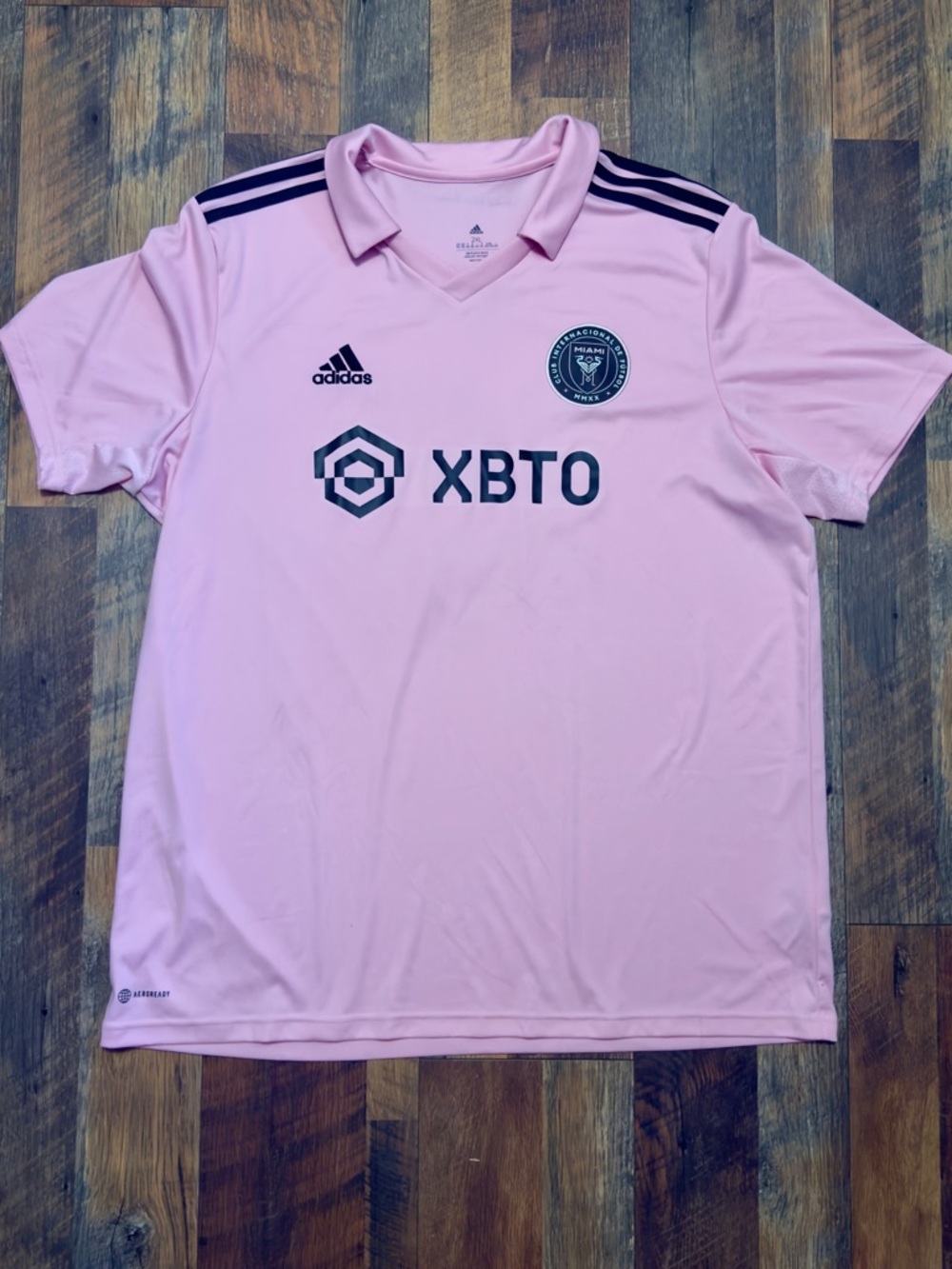 Adidas Inter Miami CF 22/23 Messi 10 Home Jersey Men’s Size 2XL